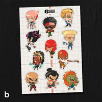 Image 3 of Street Fighter Sticker Sheets