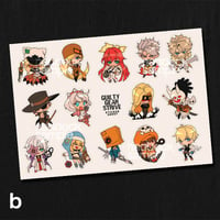 Image 3 of Guilty Gear Strive Sticker Sheets