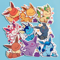 Ditto Eeveelutions Stickers 