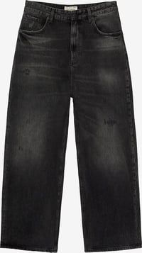 Wide Jeans - Black denim