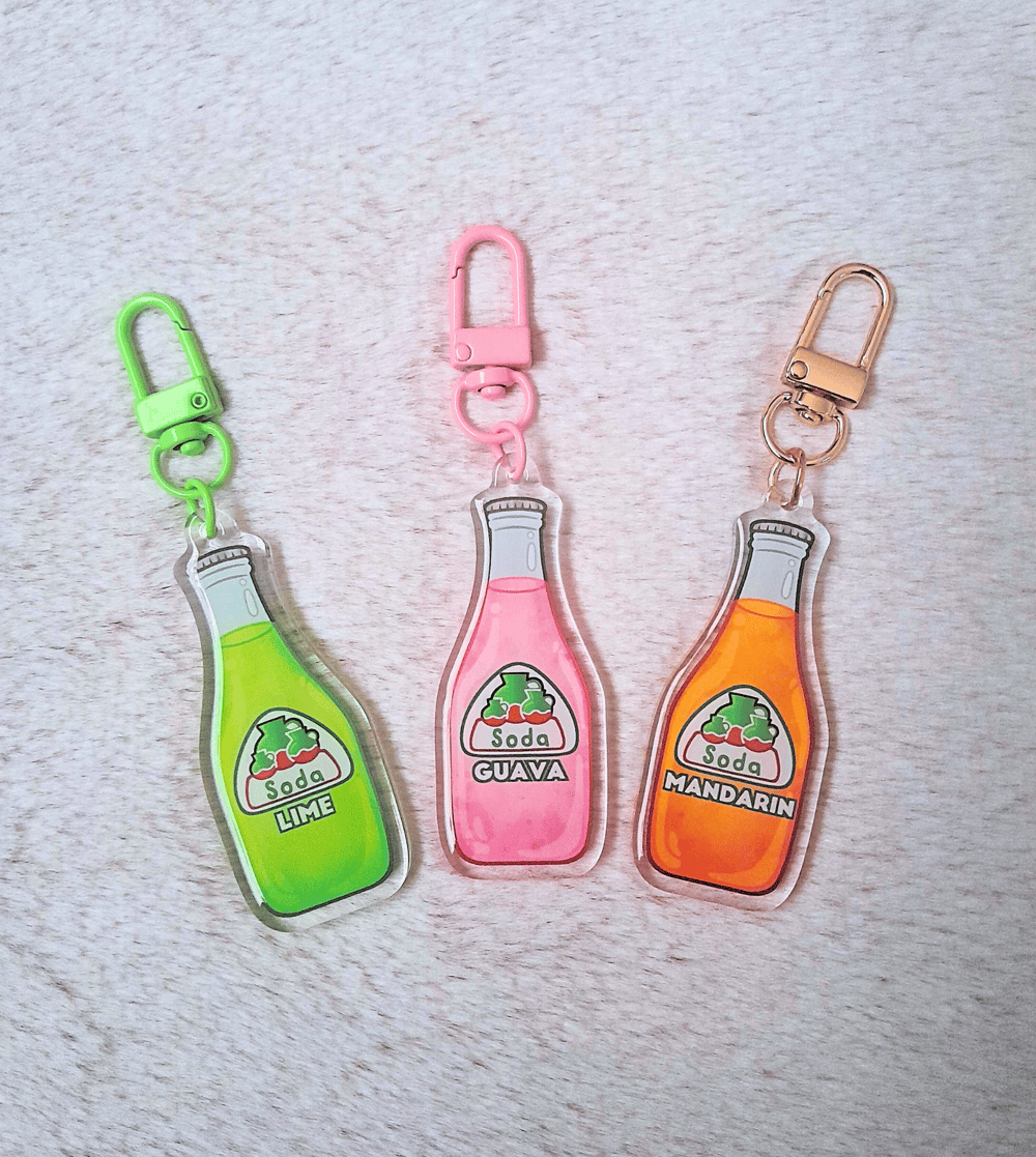 Image of Jarritos Epoxy Keychain Charms