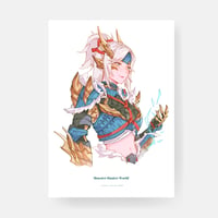 MHW Zinogre Armor A4 / A3 Print