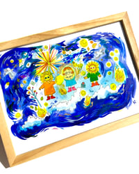 Image 2 of A5 - Où naît la magie - illustration originale