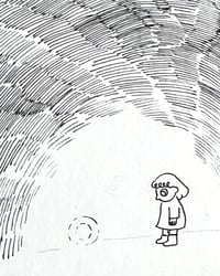 Image 6 of A5 - j'oublie parfois - illustration originale
