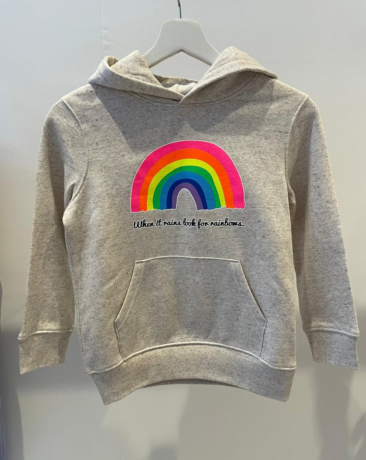 Image of Kids Heather Rainbow Hoodie