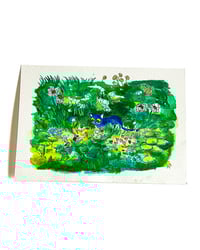 Image 2 of A6 - Le chat et les lutins - illustration originale