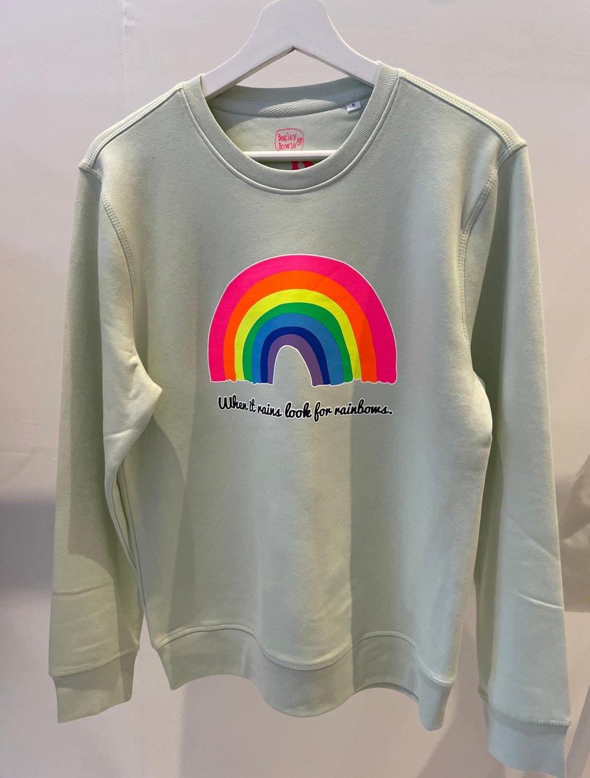 Image of Green Rainbow Sweatshirt