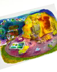 Image 3 of A6 - L'enfance - illustration originale