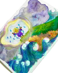 Image 3 of A6 - le magicien des larmes - illustration originale