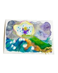 Image 1 of A6 - le magicien des larmes - illustration originale
