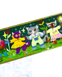Image 4 of 7x20cm - La farandole - illustration originale