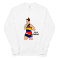 Image 2 of Ebony Marinoff - Unisex Raglan Sweatshirt