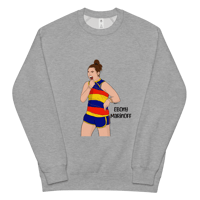 Image 1 of Ebony Marinoff - Unisex Raglan Sweatshirt