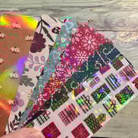 Image 2 of Seasonal Holographic Bookmarks