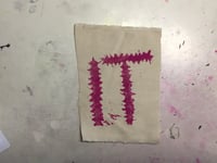 IT Pronoun Patch (Linocut) 