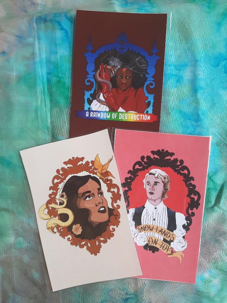 Image of Dystopia  Battle Royale Mini Prints