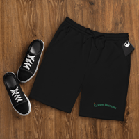 Image 6 of Men's Green Dreams Fleece Shorts