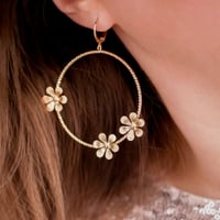 Image 1 of Grandes Boucles d'Oreilles BETTY
