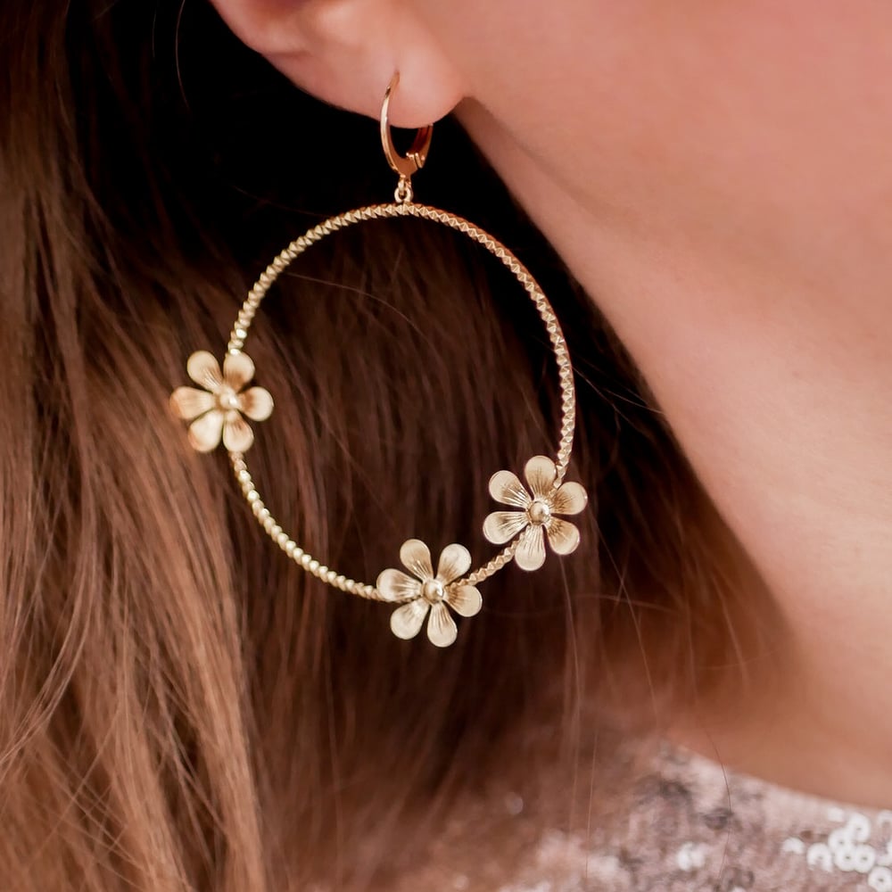 Image of Grandes Boucles d'Oreilles BETTY