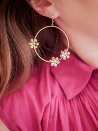 Image 3 of Grandes Boucles d'Oreilles BETTY