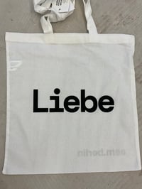 Liebe tote bag shopping bag