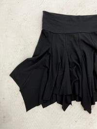 Image 4 of Mermaid black jersey  viscose skirt