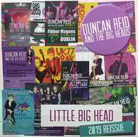 Image 1 of Duncan Reid and the Big Heads "Little Big Head 2019 Reissue" LP (yellow splatter vinyl)