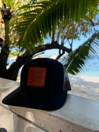 Image 4 of Black 7 Panel w/ Leather Patch