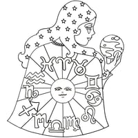 Image 3 of Occult Color-In Book