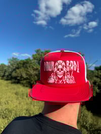 Image 1 of Mr. Death Red/White Trucker Hat
