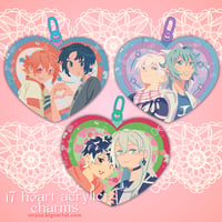 Idolish7 Heart Acrylic Charms