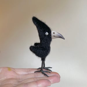 Image of Poe the Glossy Raven #2