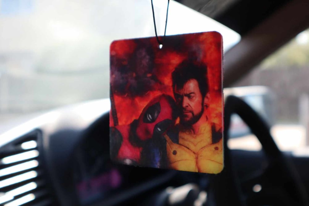 Image of Deadpool & Wolverine air freshener