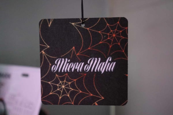 Image of Spooky mafia air freshener