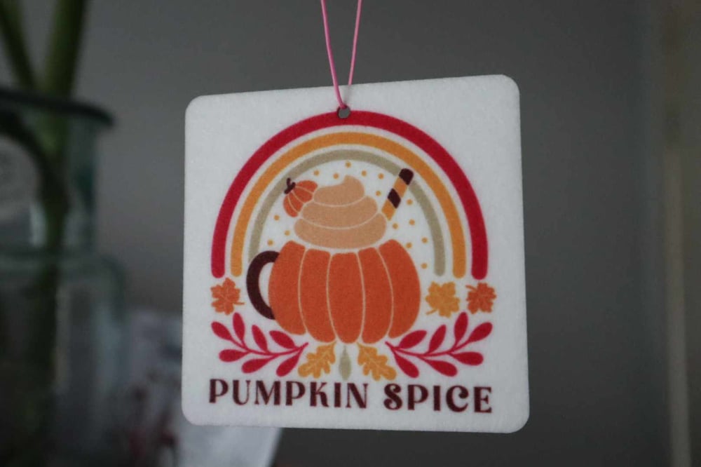 Image of Pumpkin Spice air freshener