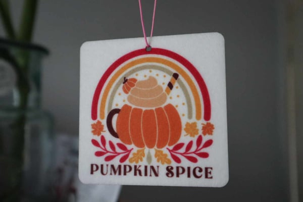 Image of Pumpkin Spice air freshener