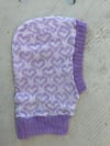 Hearts  alpaca balaclava 