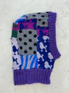  Merino wool patchwork balaclava no 01