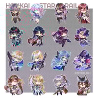 Image 2 of Honkai Star Rail Stickers: Vol 1