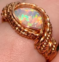 Ethiopian Fire 🔥 Opal Ring #1