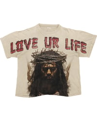 Image 1 of "Love Ur Life" Tee(Beige)