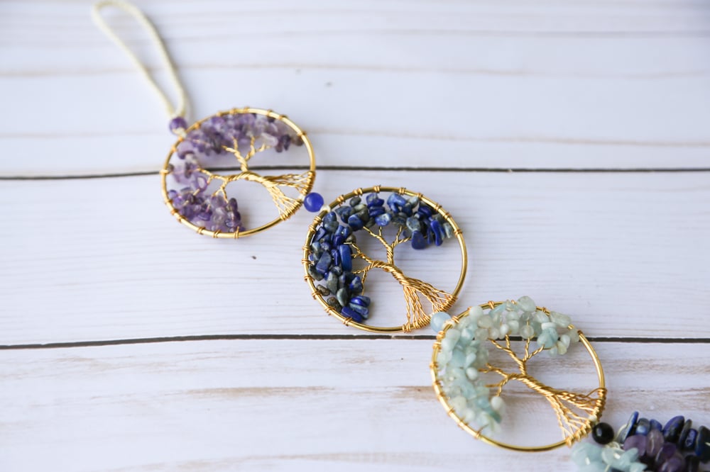 Image of Tree of life crystal wall hanging (cool)