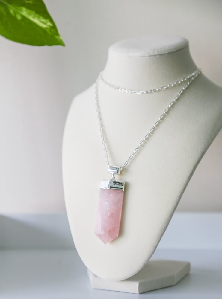 Image of Rose Quartz Pendant