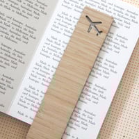 Image 3 of Aeroplane Bookmark. Plane Spotter Gift. Retirement Gift. Graduation Gift.