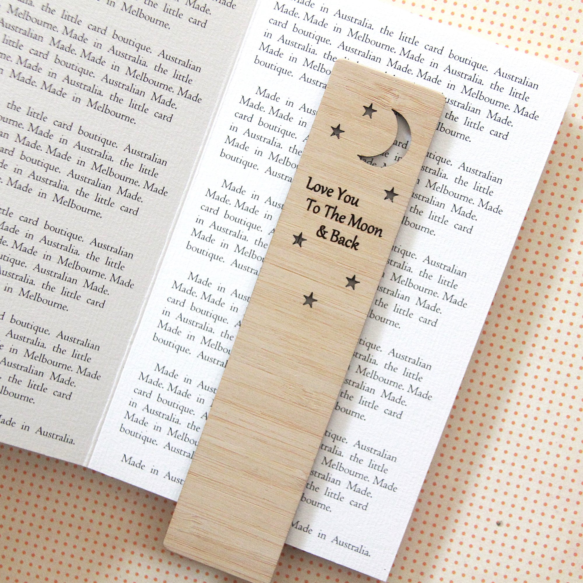 Bookmark - I Love You to the Moon and Back Bookmark - I Love You to the Moon and Back