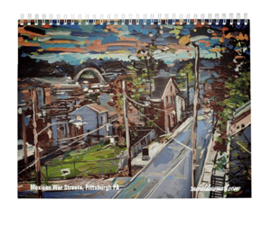 Image of 2025 Places Painted Calendar