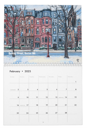 Image of 2025 Places Painted Calendar