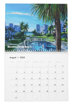 Image of 2025 Places Painted Calendar