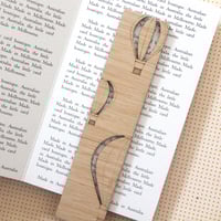 Image 20 of Bamboo Bookmark. Australia Souvenir. Book Lover Gift. Bookmarks.