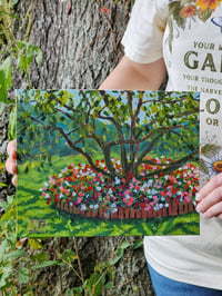 Image 2 of Overflowing -Plein Air Acrylic Painting 